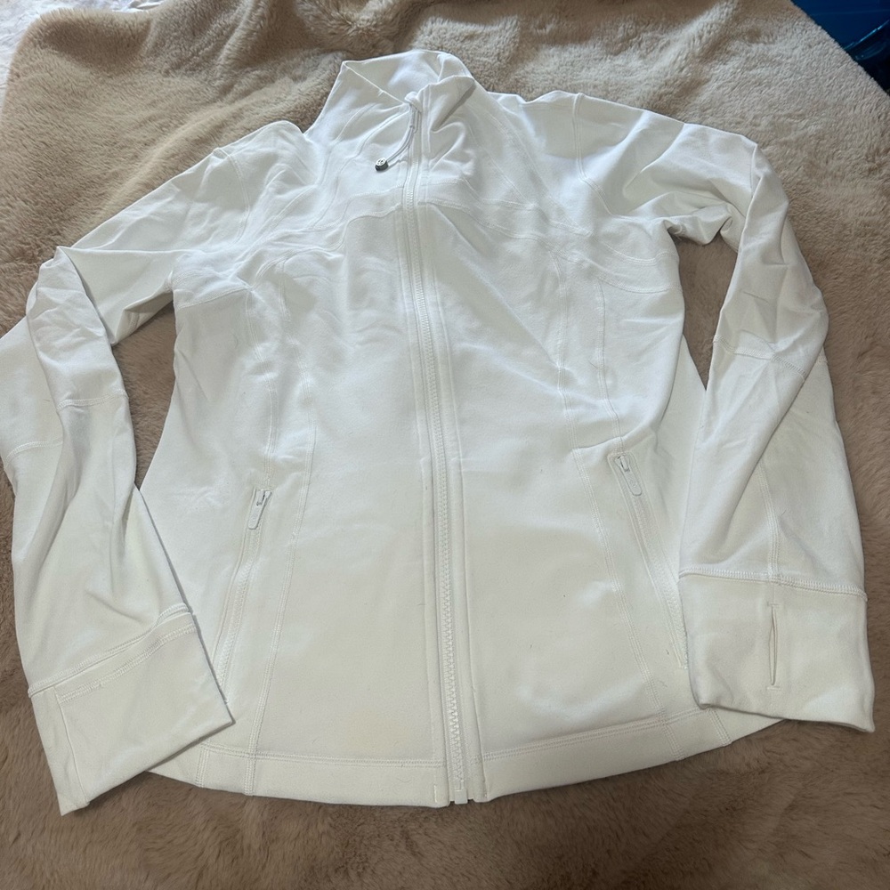 Lululemon Define Jacket in White 12 - Picture 2 of 3